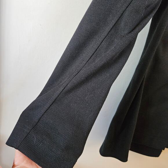 41 Hawthorn Black Button Front Blazer Size S Professional Career Office - Picture 8 of 14